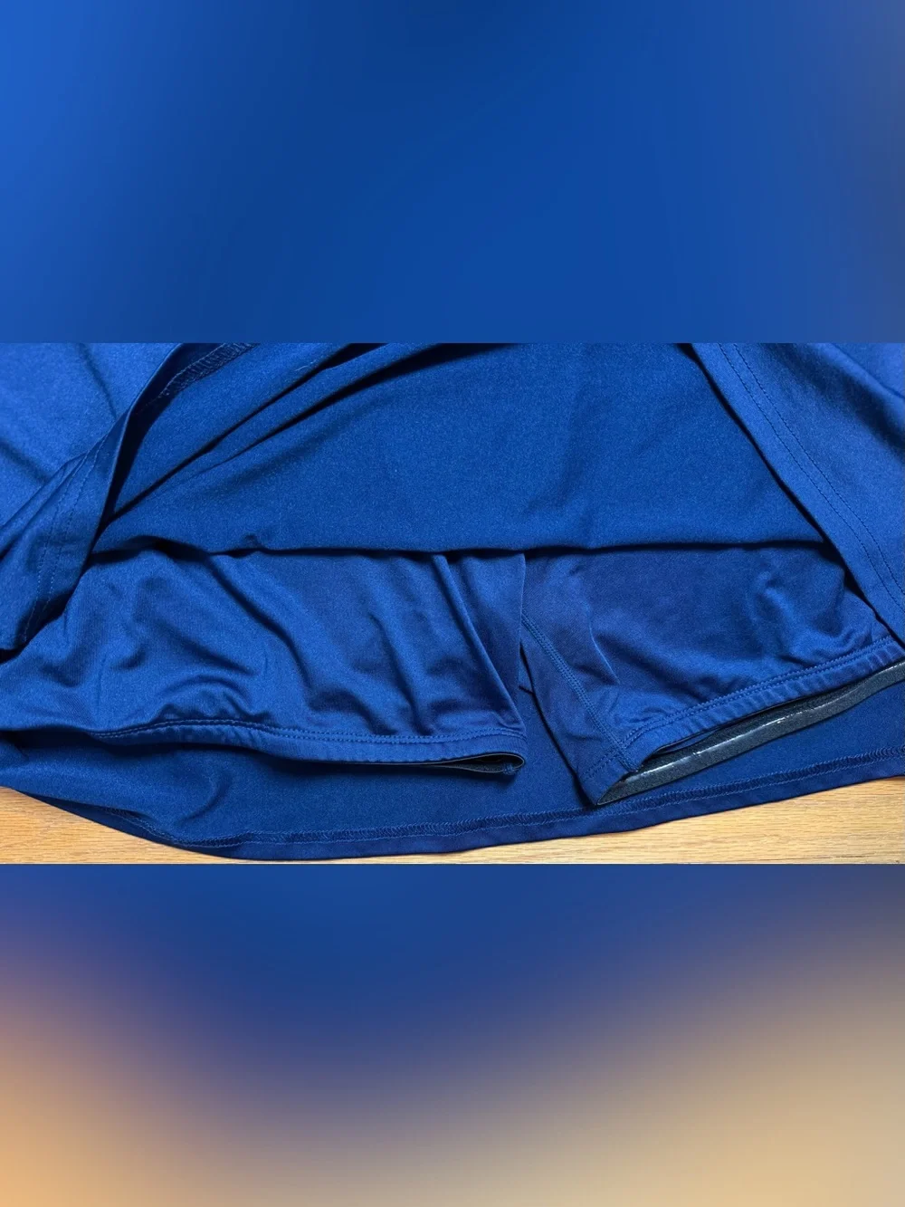 Ekouaer Active Performance Navy Blue Skort